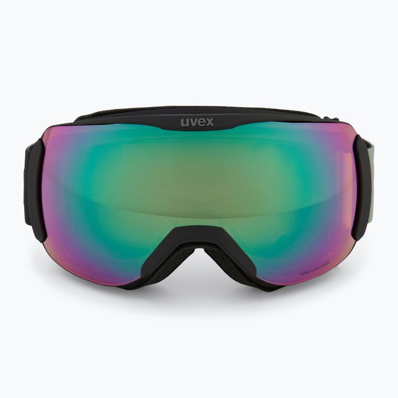 Gogle narciarskie UVEX Downhill 2100 CV black matt/mirror opal yellow 2