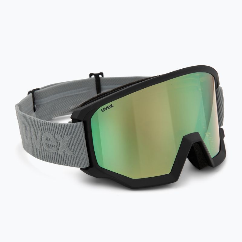 Gogle narciarskie UVEX Athletic CV black matt/mirror opal colorvision yellow