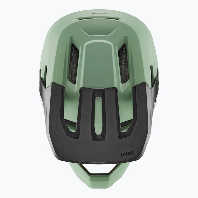 Kask rowerowy UVEX Ravage moss green/black matt 11