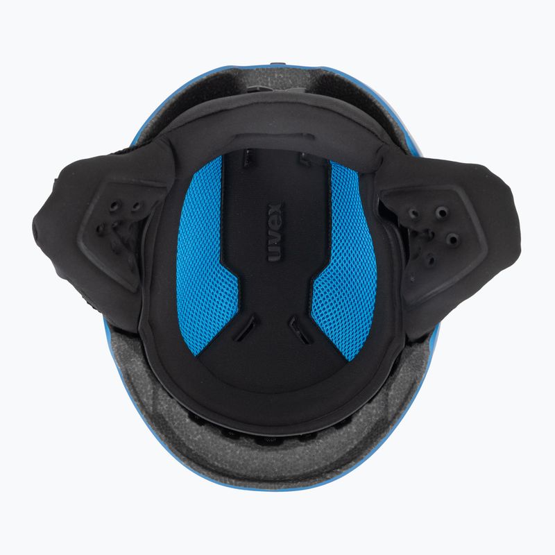 Kask narciarski dziecięcy UVEX Viti Jr blue matt 9