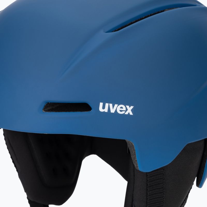 Kask narciarski dziecięcy UVEX Viti Jr blue matt 13