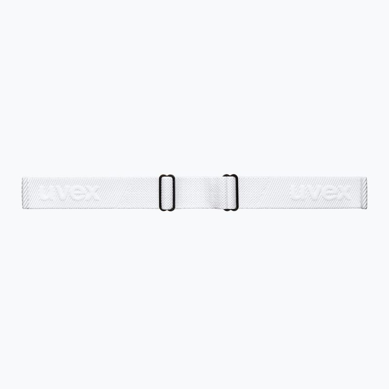 Gogle narciarskie UVEX Xcitd V white matt/mirror silver clear 5