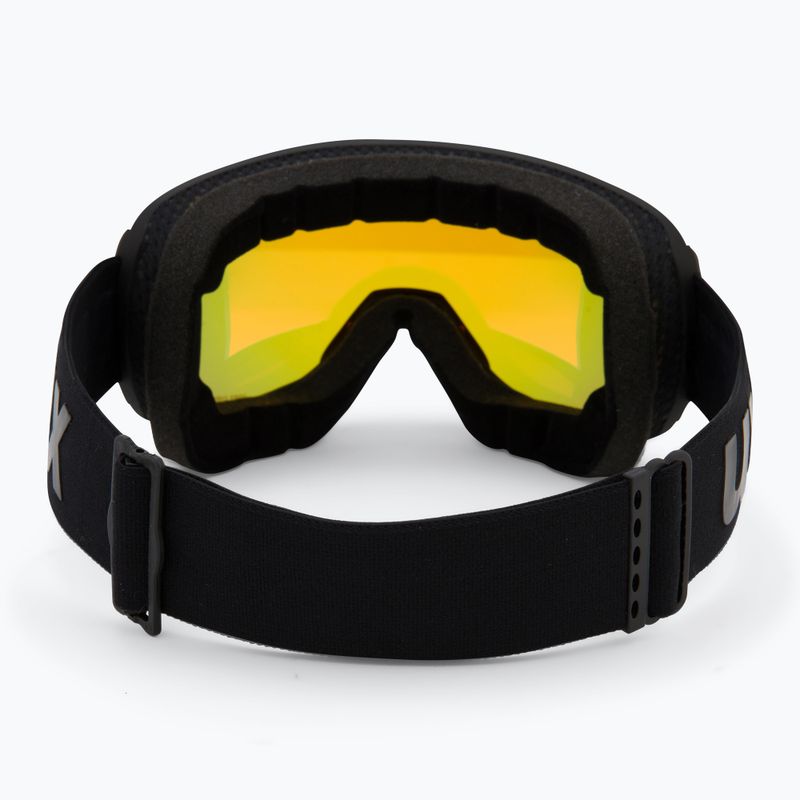 Gogle narciarskie UVEX Downhill 2100 CV black matt/mirror orange yellow 3