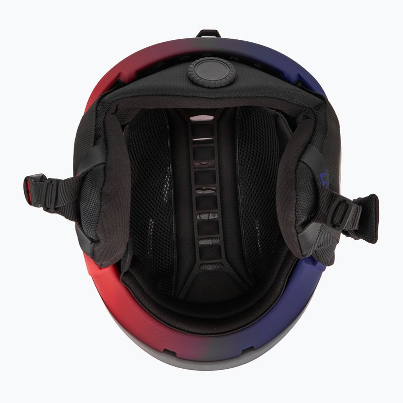 Kask narciarski UVEX Gravitate white/grad magma matt 5