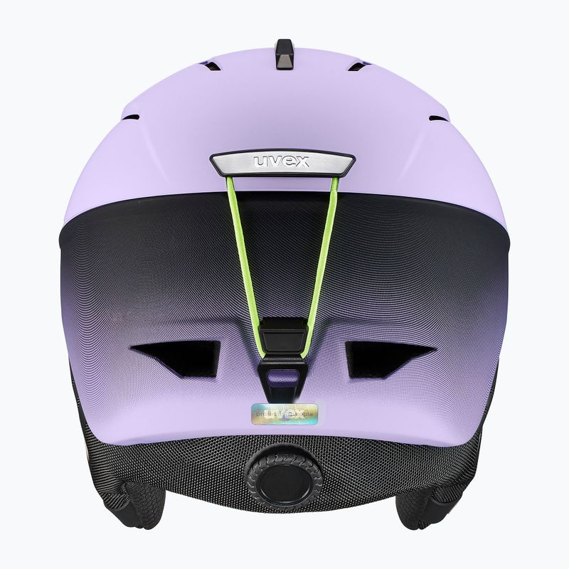 Kask narciarski UVEX Gravitate cool lavender/grad black matt 12