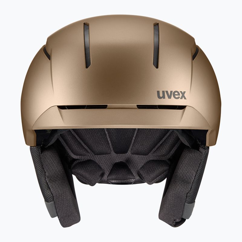 Kask narciarski UVEX Levitate MIPS brown/black matt 10