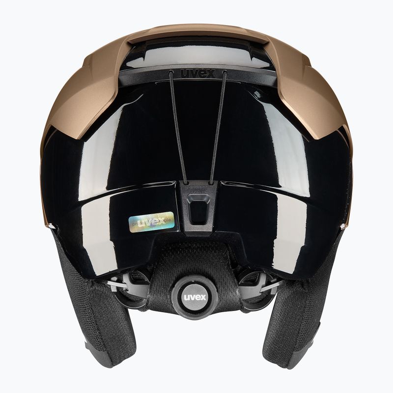 Kask narciarski UVEX Levitate MIPS brown/black matt 11