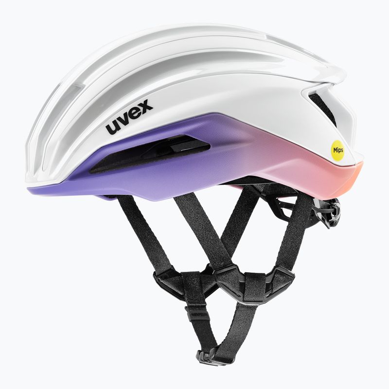 Kask rowerowy UVEX Surge Aero MIPS white/lilac apricot matt 8
