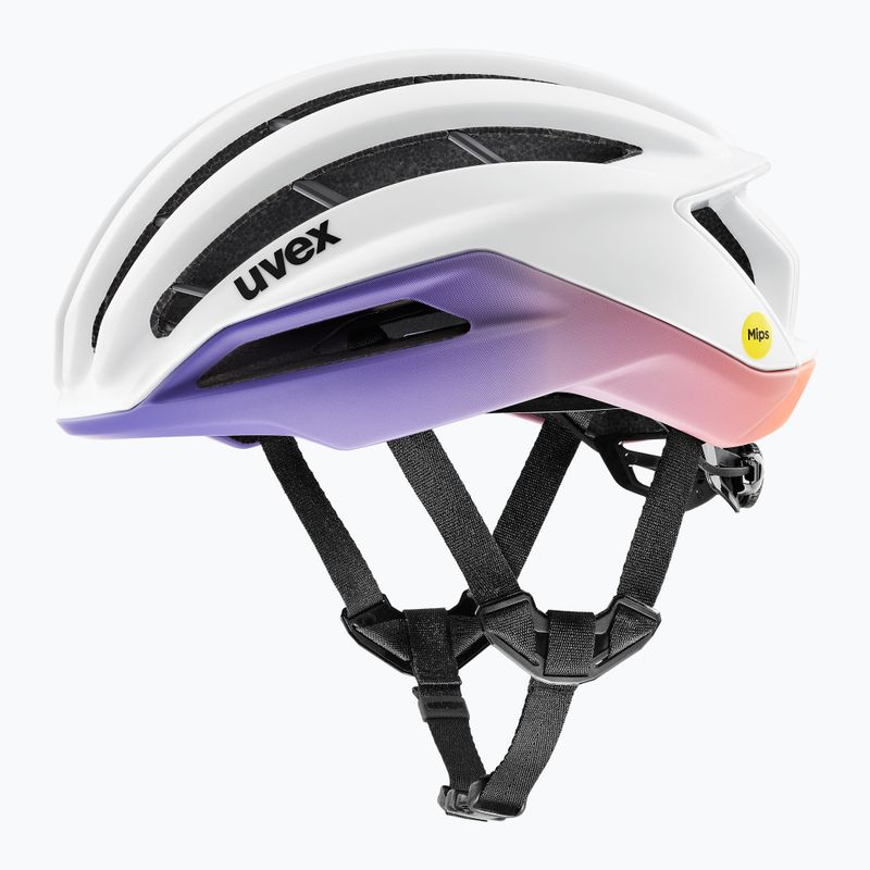 Kask rowerowy UVEX Surge Aero MIPS white/lilac apricot matt 9