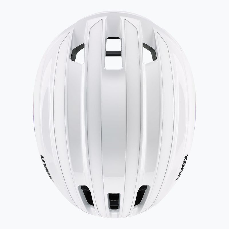 Kask rowerowy UVEX Surge Aero MIPS white/lilac apricot matt 16