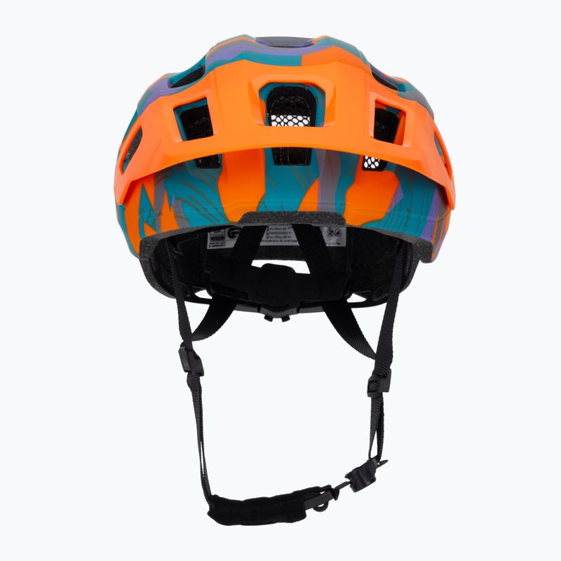 Kask rowerowy dziecięcy UVEX React Jr papaya camo matt 2
