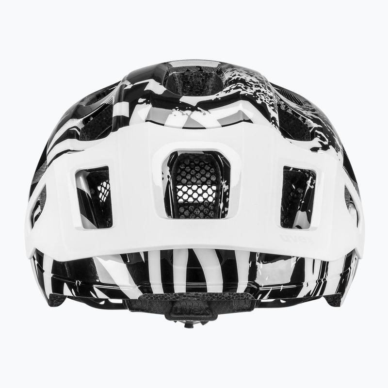 Kask rowerowy dziecięcy UVEX React Jr white/black matt 2
