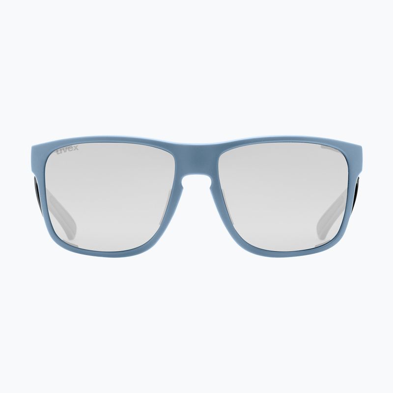Okulary przeciwsłoneczne UVEX Sportstyle 312 stone blue matt/mirror silver 6