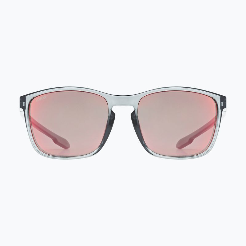 Okulary przeciwsłoneczne UVEX LGL 52 smoke/mirror red 6