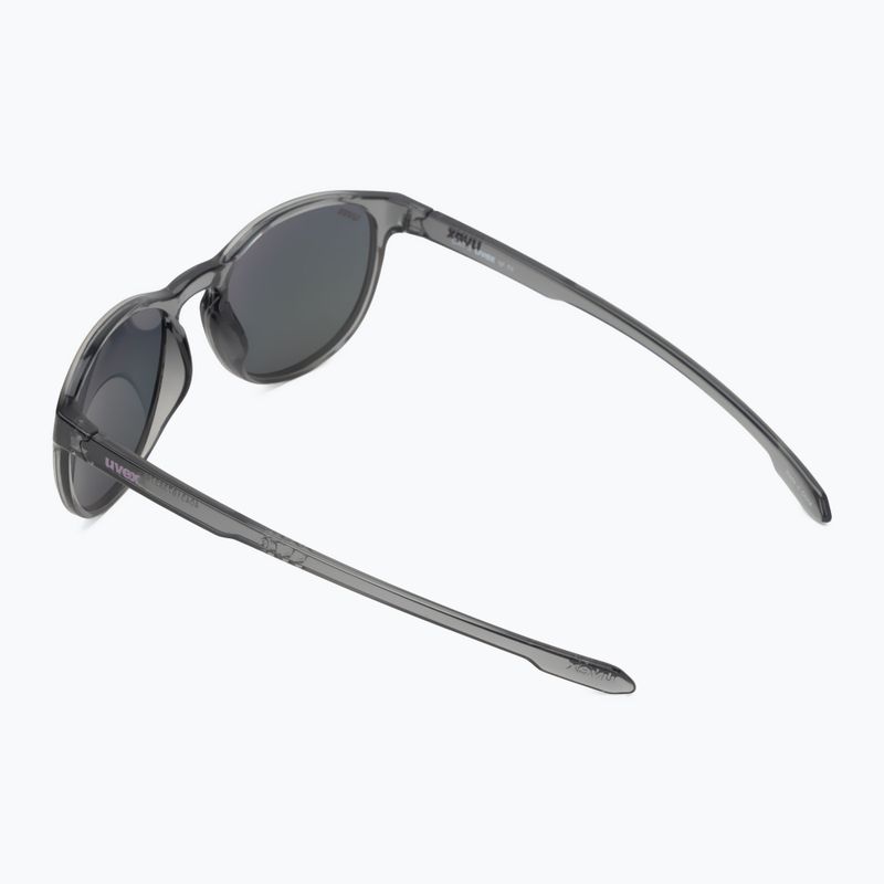 Okulary przeciwsłoneczne UVEX LGL 53 smoke/mirror pink 2