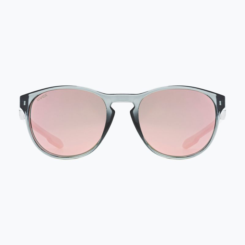 Okulary przeciwsłoneczne UVEX LGL 53 smoke/mirror pink 6
