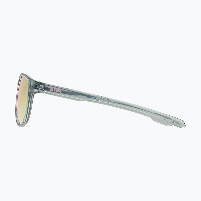 Okulary przeciwsłoneczne UVEX LGL 53 smoke/mirror pink 9