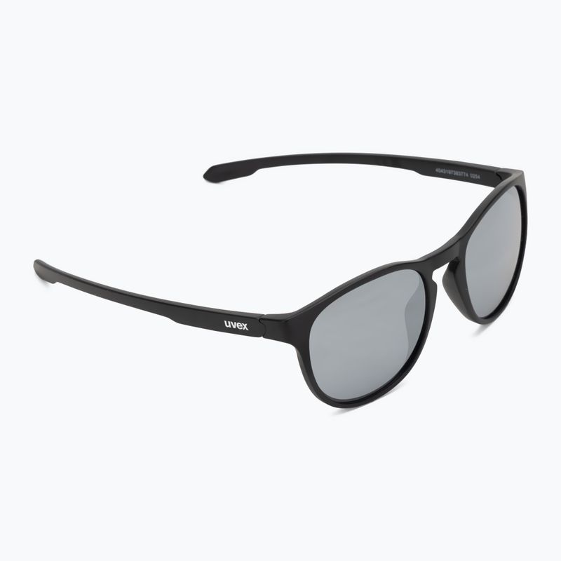 Okulary przeciwsłoneczne UVEX LGL 53 black matt/mirror silver