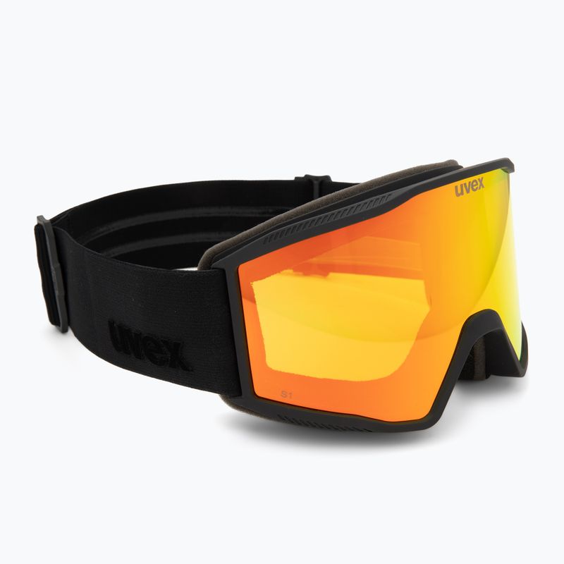 Gogle narciarskie UVEX Blast CV black matt/mirror rainbow