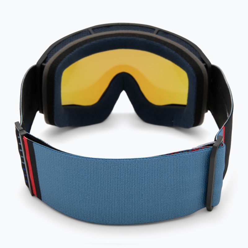 Gogle narciarskie UVEX Blast CV black matt/mirror blue 3