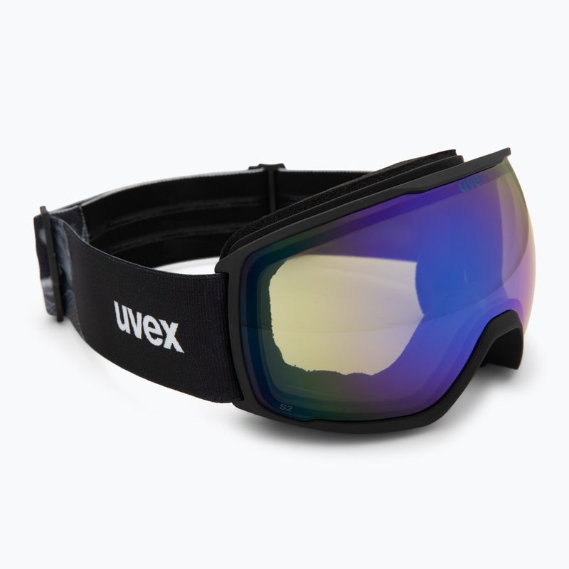 Gogle narciarskie UVEX Victorious FM black matt/mirror blue