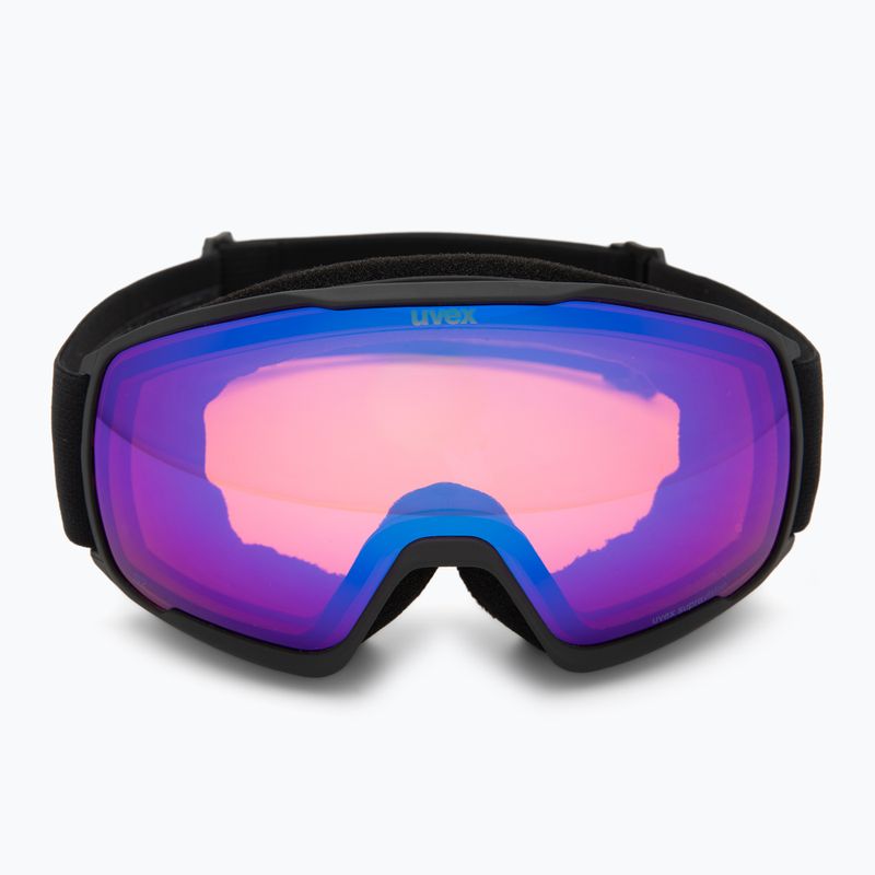 Gogle narciarskie UVEX Victorious S FM black matt/mirror blue 2