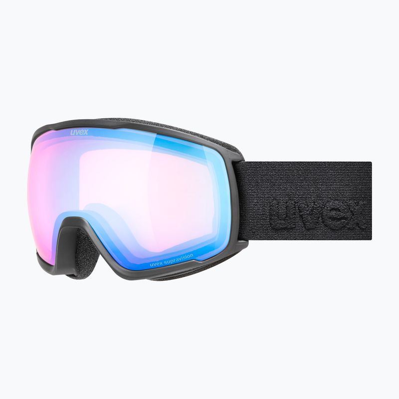 Gogle narciarskie UVEX Victorious S FM black matt/mirror blue 5