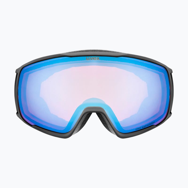 Gogle narciarskie UVEX Victorious S FM black matt/mirror blue 6