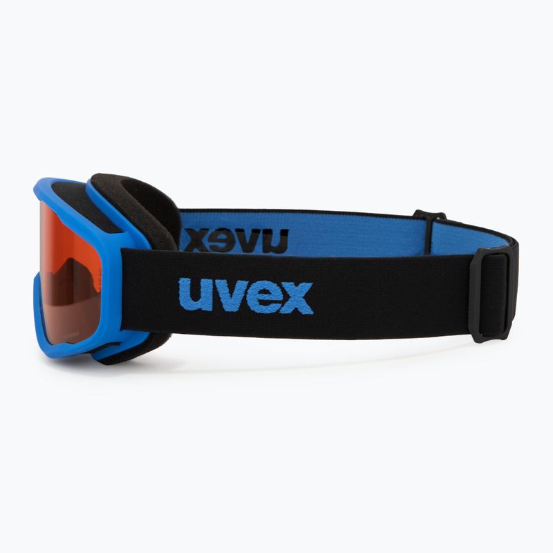 Gogle narciarskie dziecięce UVEX Speedy Nova Jr blue/lasergold 4