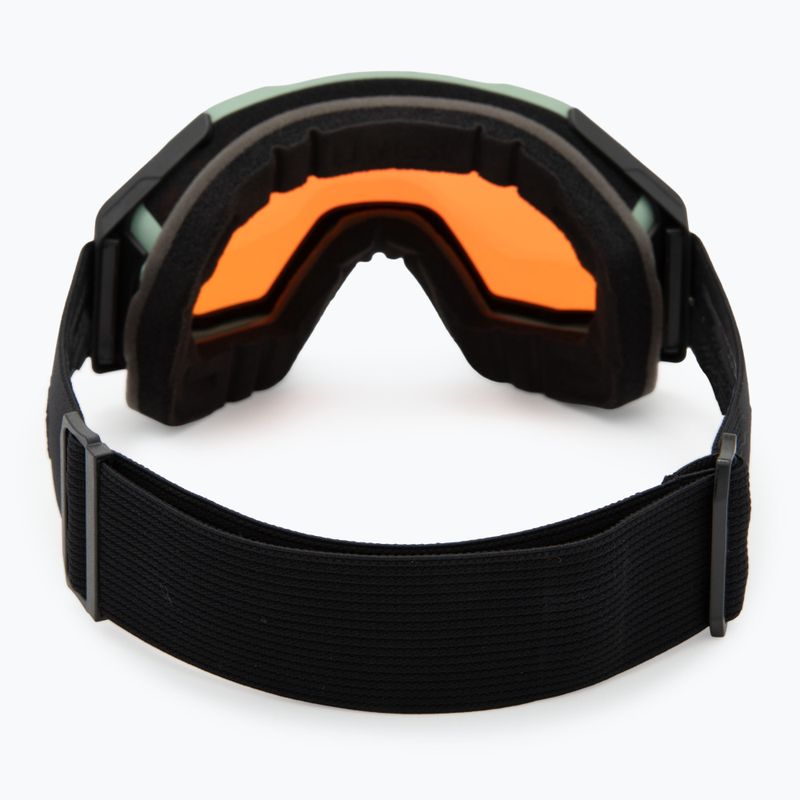 Gogle narciarskie UVEX Gravity FM oxid matt green/mirror opal/orange/clear 3