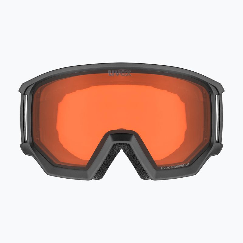 Gogle narciarskie UVEX Athletic LGL black matt/orange/clear 6