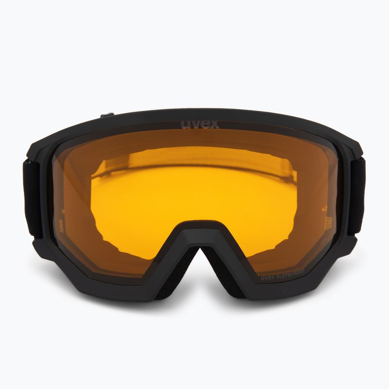 Gogle narciarskie UVEX Athletic LGL black matt/yellow/clear 2