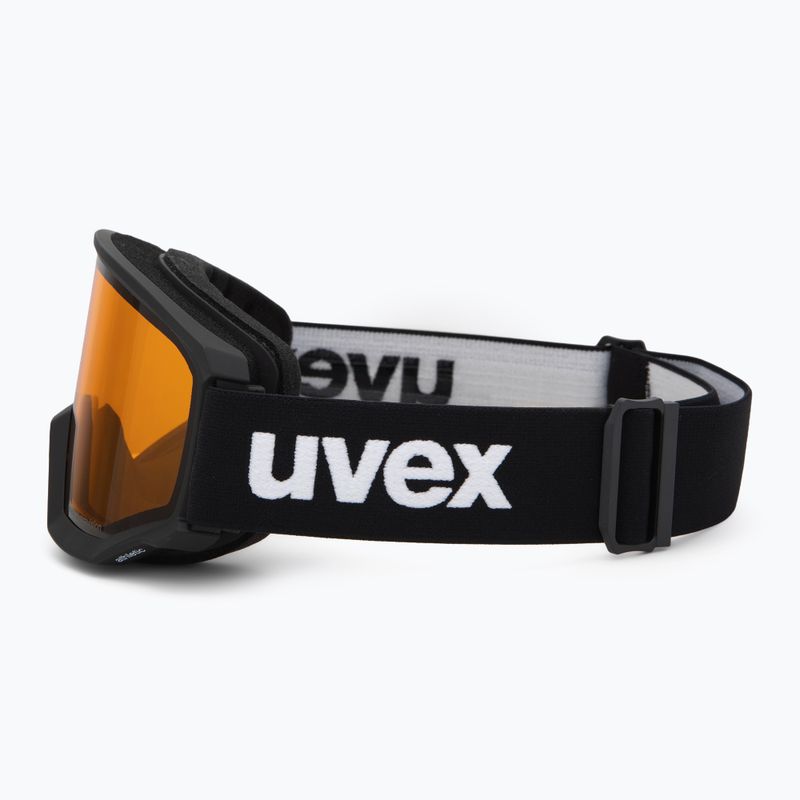 Gogle narciarskie UVEX Athletic LGL black matt/yellow/clear 4