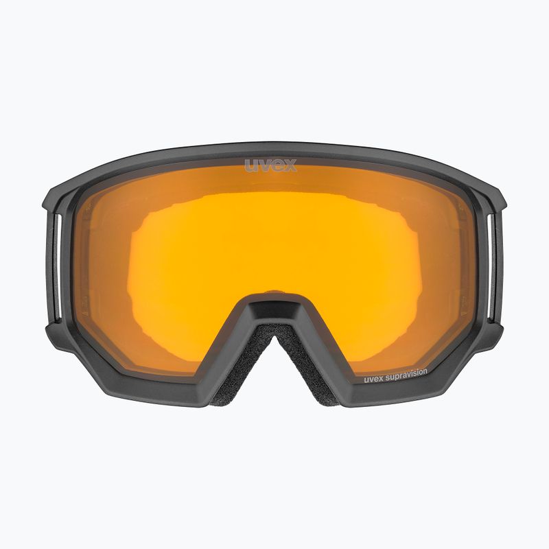 Gogle narciarskie UVEX Athletic LGL black matt/yellow/clear 6