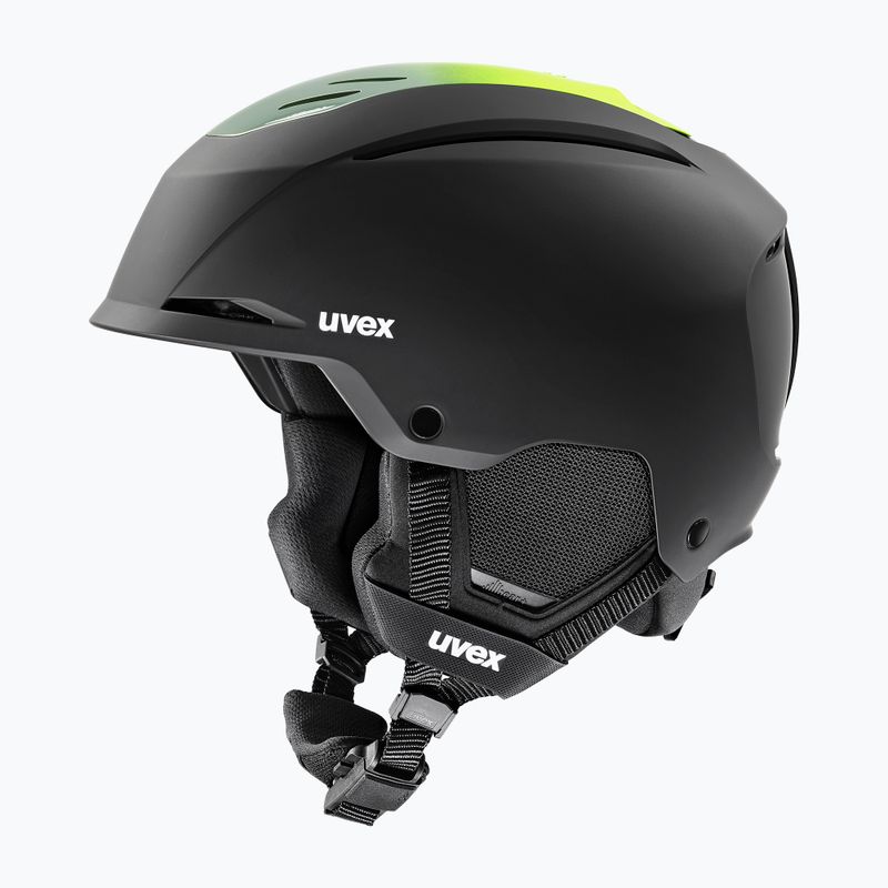 Kask narciarski UVEX Resolution black/electrum grad matt 9