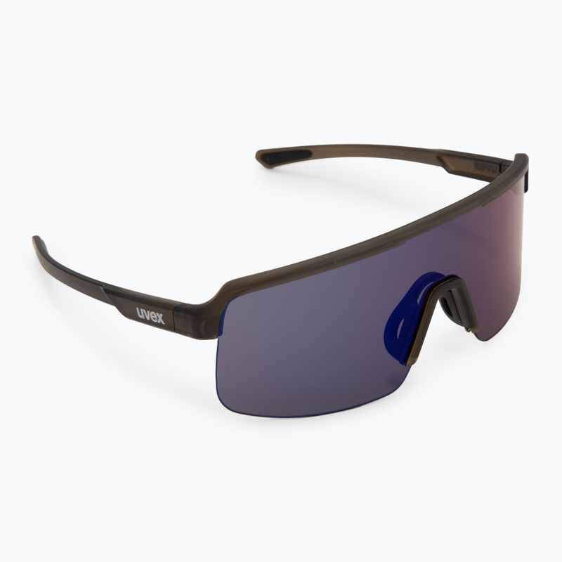 Okulary przeciwsłoneczne UVEX Dyrt smoke matt/mirror blue
