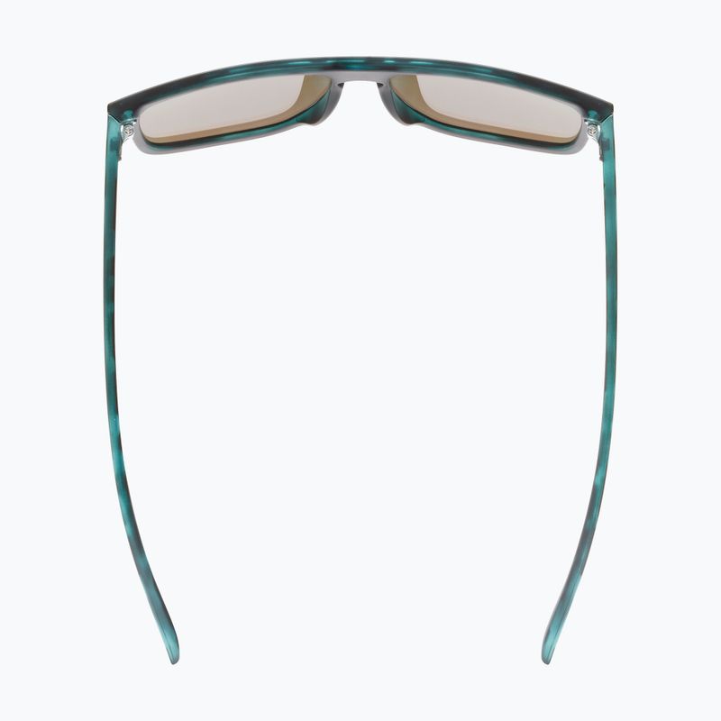 Okulary przeciwsłoneczne UVEX Heyday blue havanna/mirror ice blue 4