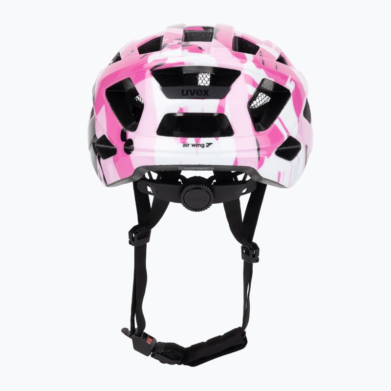 Kask rowerowy dziecięcy UVEX Air Wing 2 strawberry/black 4