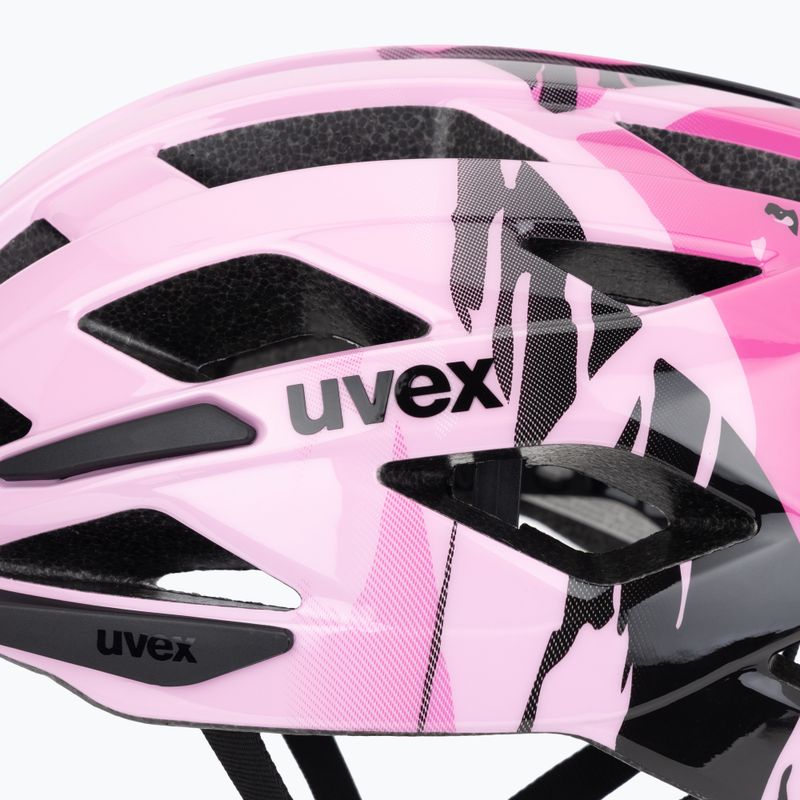 Kask rowerowy dziecięcy UVEX Air Wing 2 strawberry/black 7