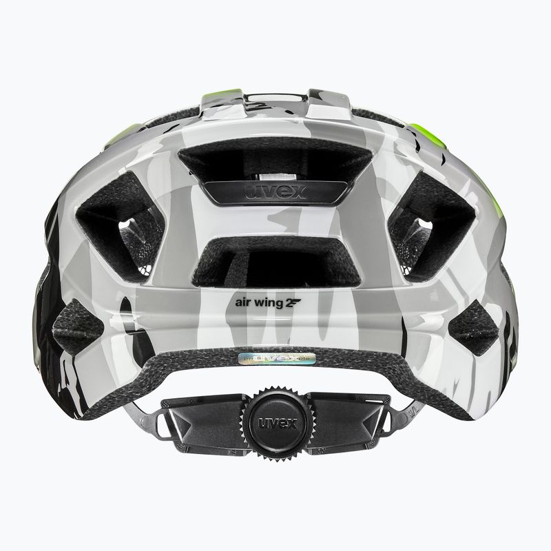 Kask rowerowy dziecięcy UVEX Air Wing 2 neon yellow/black 10