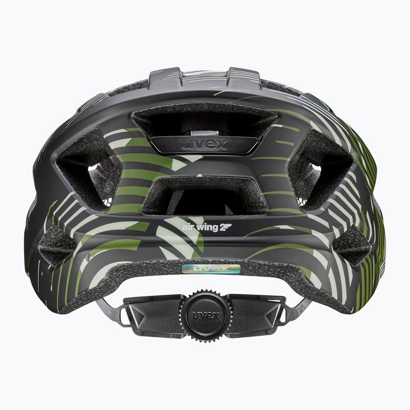 Kask rowerowy dziecięcy UVEX Air Wing 2 CC dark olive/black matt 10