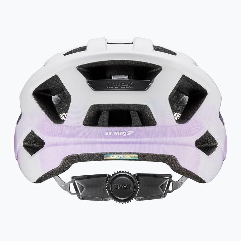 Kask rowerowy dziecięcy UVEX Air Wing 2 CC lilac/white matt 10