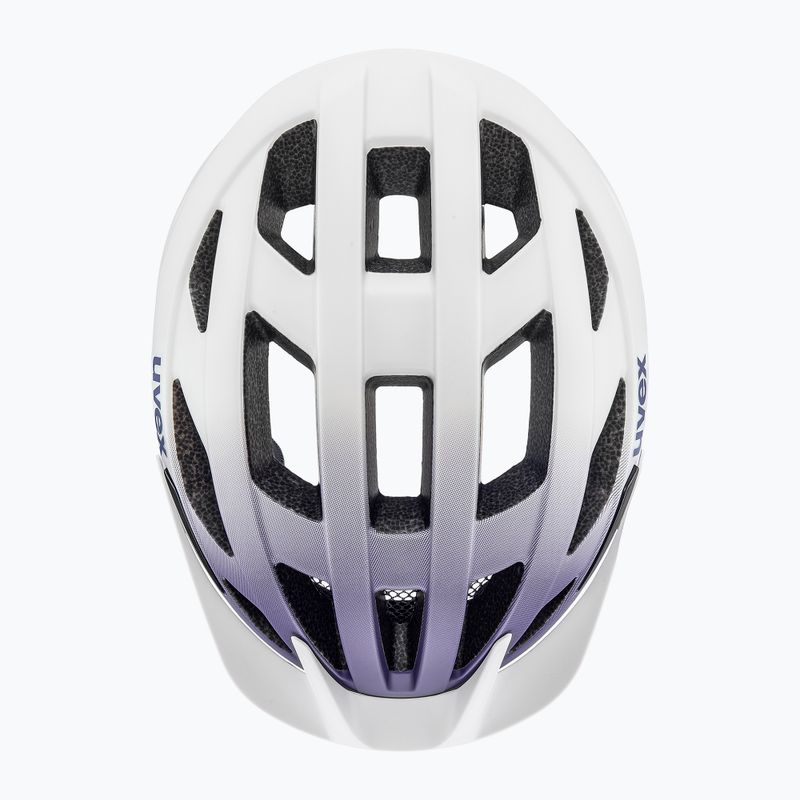 Kask rowerowy dziecięcy UVEX Air Wing 2 CC lilac/white matt 11