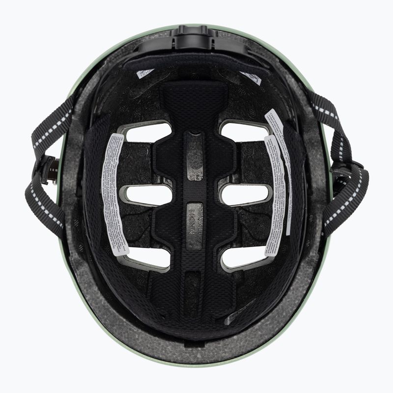 Kask dziecięcy UVEX Kid 4 Style bam moss green/papaya matt 5