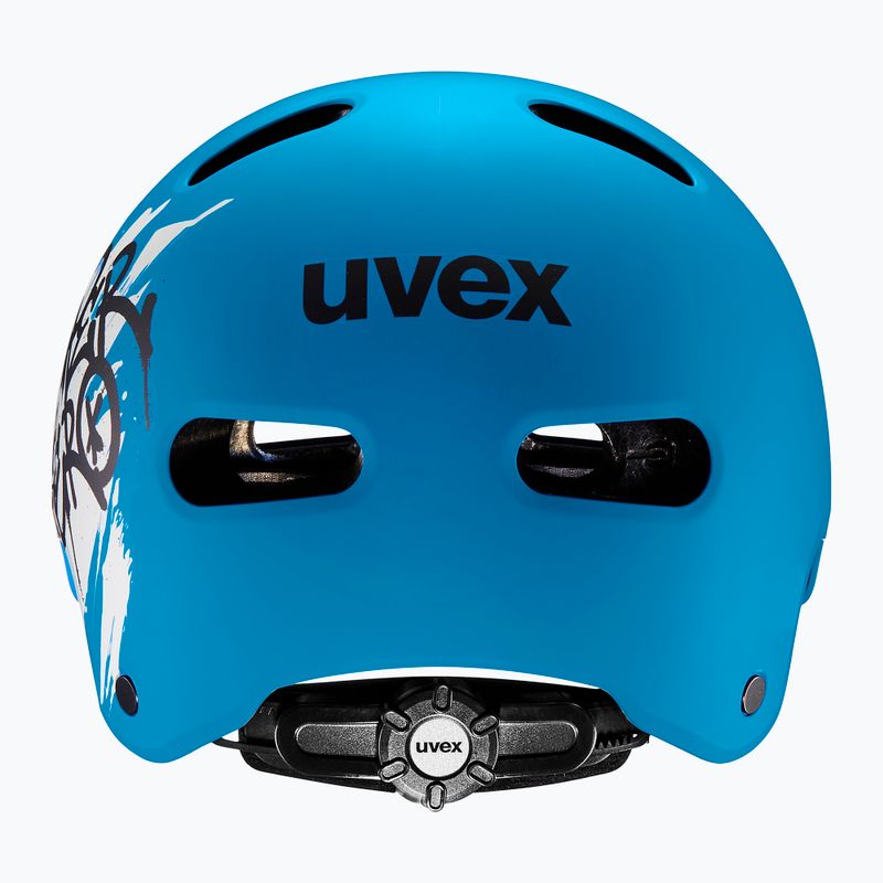 Kask dziecięcy UVEX Kid 4 Style super hero blue matt 10
