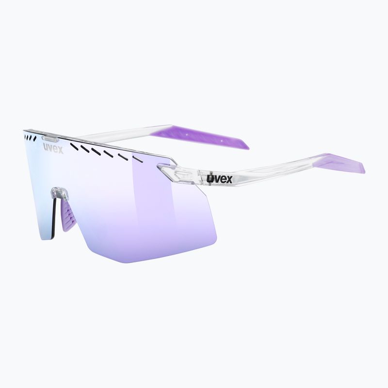 Okulary przeciwsłoneczne UVEX Pace Stage clear/mirror pink