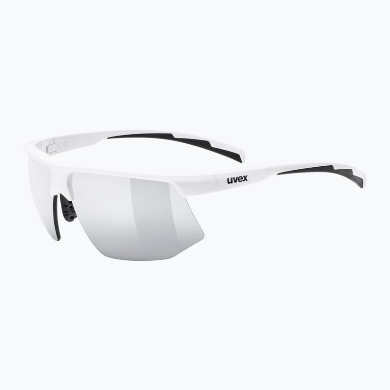 Okulary przeciwsłoneczne UVEX Aerios white/mirror silver
