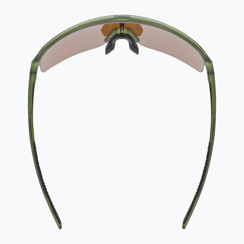 Okulary przeciwsłoneczne UVEX Ramp olive matt/mirror gold 5