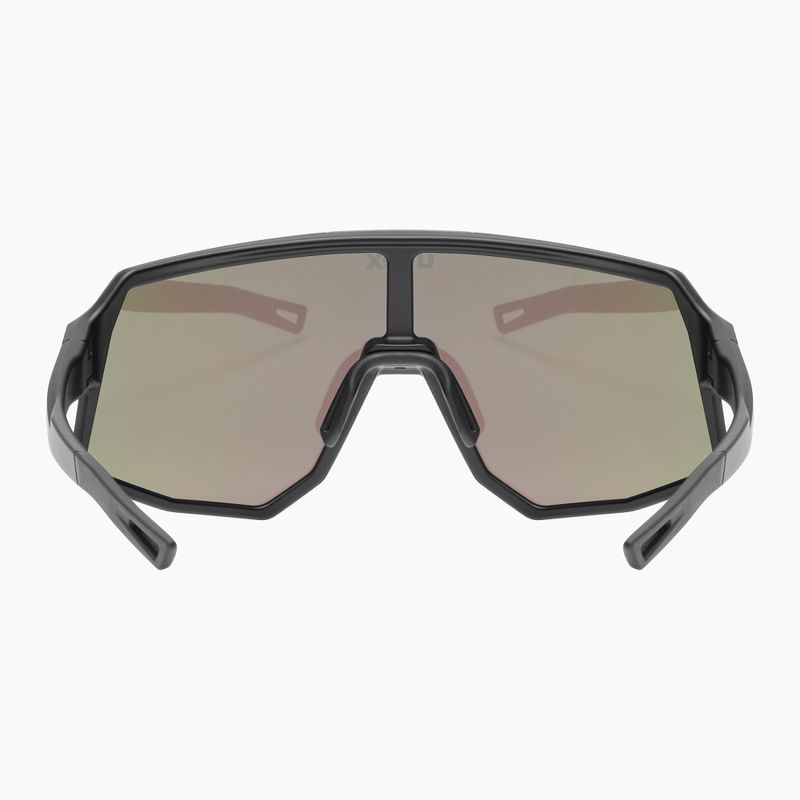 Okulary przeciwsłoneczne UVEX Sequenze black matt/miror green 4