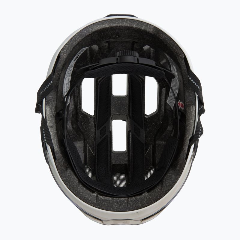 Kask rowerowy UVEX Stride Visor white matt/lite mirror silver 5